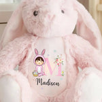 Somebunny Is Ready For Easter - Family Personalized Custom Easter Bunny Plush - Easter Gift For Family Members