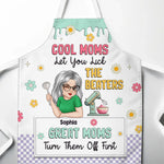 Home Is Where Mom Is - Family Personalized Custom Apron - Mother's Day, Gift For Mom