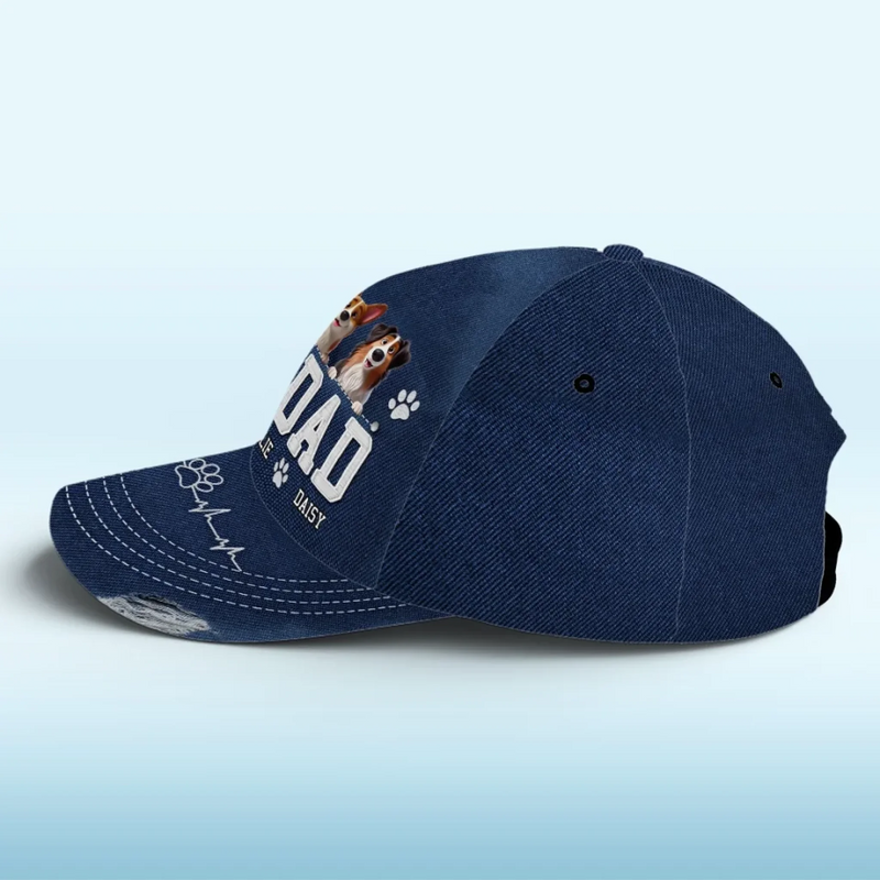 My Heart Belongs To My Dog - Dog Personalized Custom Hat, All Over Print Classic Cap - Gift For Pet Owners, Pet Lovers