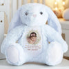 Custom Photo A Loving Hug That Lasts A Lifetime - Family Personalized Custom Easter Bunny Plush - Gift For Family Members