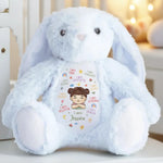 I Am Kind, I Am Loved - Family Personalized Custom Easter Bunny Plush - Gift For Family Members