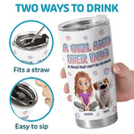Love And Loyalty In Every Wag - Dog Personalized Custom 3D Inflated Effect Printed Tumbler - Gift For Pet Owners, Pet Lovers