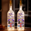 No Bond Is Stronger Than Ours - Family Personalized Custom Bottle Lamp - Mother's Day, Gift For Mom, Daughter, Son