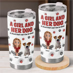 Best Friends Have Paws - Dog Personalized Custom 3D Inflated Effect Printed Tumbler - Gift For Pet Owners, Pet Lovers