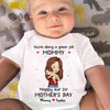 You're Doing A Great Job Mommy - Family Personalized Custom Baby Onesie - Mother's Day, Baby Shower Gift, Gift For First Mom