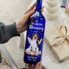 Custom Photo Gone But Never Forgotten - Memorial Personalized Custom Blue Bottle Lamp - Sympathy Gift For Pet Owners, Pet Lovers