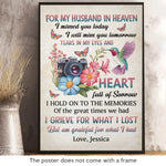 Memories Keep Us Together - Memorial Personalized Custom Vertical Poster - Sympathy Gift For Family Members