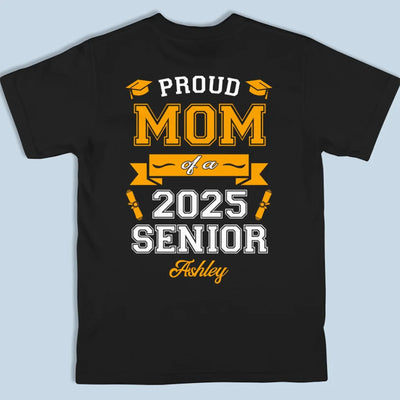 Proud Mom Of Amazing Children - Family Personalized Custom Back Printed Unisex T-shirt, Hoodie, Sweatshirt - Gift For Family Members