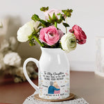 A Beautiful Bond That Lasts Forever - Family Personalized Custom Home Decor Flower Vase - Mother's Day, House Warming Gift For Mom, Daughter, New Moms