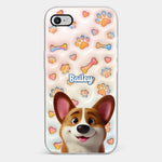 Every Tail Tells A Story - Dog Personalized Custom 3D Inflated Effect Printed Clear Phone Case - Gift For Dog Lovers, Pet Parents