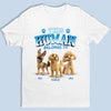 This Human Is Property Of The Dog - Dog Personalized Custom Unisex T-shirt, Premium T-shirt, Hoodie - Gift For Pet Owners, Pet Lovers