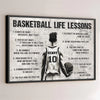 Play Hard, Win Big - Personalized Custom Horizontal Poster - Gift For Sport Lovers, Sport Players