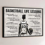 Play Hard, Win Big - Personalized Custom Horizontal Poster - Gift For Sport Lovers, Sport Players
