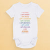 Born To Shine, Born To Love - Family Personalized Custom Baby Onesie - Gift For Baby Kids, Newborn Baby