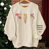 Family Is The Most Beautiful Garden Of All - Family Personalized Custom Unisex Sweatshirt, Hoodie With Design On Sleeve - Mother's Day, Gift For Mom, Grandma