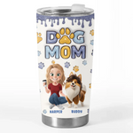 My Dog, My Best Friend - Dog Personalized Custom 3D Inflated Effect Printed Tumbler - Gift For Dog Lovers, Dog Moms