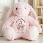A Bunny Hug From Grandma’s Heart - Family Personalized Custom Easter Bunny Plush - Easter Gift For Baby, Kids