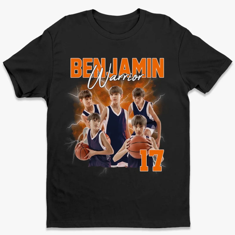 Custom Photo Play Hard, Stay Humble - Personalized Custom Unisex T-shirt, Premium T-shirt, Hoodie - Gift For Sport Lovers, Sport Players