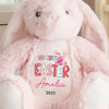 Soft As A Bunny, Sweet As Easter Candy - Family Personalized Custom Easter Bunny Plush - Easter Gift For Baby Kids, Newborn Baby