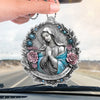 Keep Me In Your Gentle Embrace - Memorial Personalized Custom Car Ornament - Acrylic Custom Shaped - Sympathy Gift For Family Members