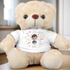 Believe In Yourself, You Are Enough - Family Personalized Custom Teddy Bear Plush - Gift For Family Members