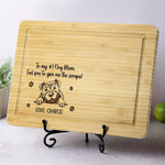 I’m Always Ready For The Scraps - Dog Personalized Custom Engraved Wooden Cutting Board - Gift For Pet Owners, Pet Lovers