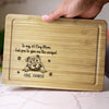 I’m Always Ready For The Scraps - Dog Personalized Custom Engraved Wooden Cutting Board - Gift For Pet Owners, Pet Lovers