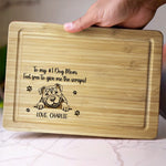 I’m Always Ready For The Scraps - Dog Personalized Custom Engraved Wooden Cutting Board - Gift For Pet Owners, Pet Lovers
