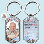 Custom Photo Your Love Still Guides Me Every Day - Memorial Personalized Custom Keychain - Sympathy Gift For Family Members