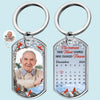 Photo personnalisée Votre amour me guide toujours chaque jour - Porte-clés personnalisé commémoratif - Cadeau de condoléances pour les membres de la famille