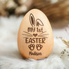 A Special Easter Memory - Family Personalized Custom Wooden Egg Shaker - Easter Gift For Baby Kids, Newborn Baby