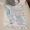 Love From Your Baby Bump - Family Personalized Custom Blanket - Mother's Day, Baby Shower Gift, Gift For First Mom