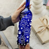 Your Paw Prints Will Always Stay - Memorial Personalized Custom Blue Bottle Lamp - Sympathy Gift For Pet Owners, Pet Lovers