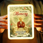 Custom Photo Your Spirit Will Forever Shine Bright - Memorial Personalized Custom LED Mirror Frame Lamp - Sympathy Gift For Family