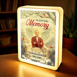 Custom Photo Your Spirit Will Forever Shine Bright - Memorial Personalized Custom LED Mirror Frame Lamp - Sympathy Gift For Family