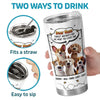 Our Love For You Is Fur-Ever - Dog Personalized Custom Tumbler - Gift For Pet Owners, Pet Lovers