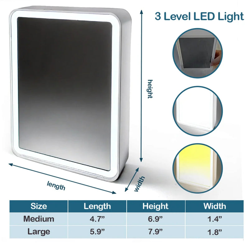 Life’s Journey Is Better With You - Dog Personalized Custom LED Mirror Frame Lamp - Gift For Pet Owners, Pet Lovers