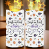 No Matter The Distance, You’re Always Close - Bestie Personalized Custom 3D Inflated Effect Printed LED Projection Flameless Candle - Gift For Best Friends, BFF, Sisters