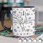 Family Bonds That Last Forever - Family Personalized Custom 3D Inflated Effect Printed Accent Mug - Mother's Day Gift For Mom, Grandma, Grandparent