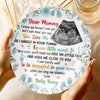 Custom Photo Our Greatest Blessing Is On The Way - Family Personalized Custom Ceramic Plate - Mother's Day, Baby Shower Gift, Gift For First Mom