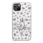 A Bond That Warms The Heart - Family Personalized Custom 3D Inflated Effect Printed Clear Phone Case - Mother's Day, Gift For Mom, Grandma