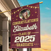 Custom Photo Dreams Do Come True - Family Personalized Custom Flag - Graduation Gift For Family Members, Siblings, Brothers, Sisters