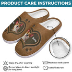 Every Step, A Pawfect Moment - Dog & Cat Personalized Custom Fluffy Slippers - Mother's Day, Gift For Pet Owners, Pet Lovers