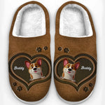 Every Step, A Pawfect Moment - Dog & Cat Personalized Custom Fluffy Slippers - Mother's Day, Gift For Pet Owners, Pet Lovers