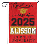 New Beginnings, Endless Possibilities - Family Personalized Custom Flag - Graduation Gift For Family