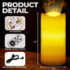 A Lifetime Of Love, Generations Of Joy - Family Personalized Custom LED Projection Flameless Candle - Mother's Day, Gift For Mom, Grandma