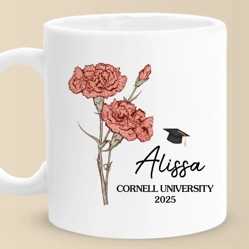 Dream Big, Work Hard, Stay Focused - Family Personalized Custom Mug - Graduation Gift For Family Members, Siblings, Brothers, Sisters