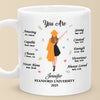 Believe In Yourself And All That You Are - Family Personalized Custom Mug - Graduation Gift For Family Members, Siblings, Brothers, Sisters