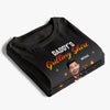 Custom Photo Master Of The Grill, King Of The Chill - Family Personalized Custom Unisex T-shirt, Premium T-shirt, Hoodie - Father's Day, Gift For Dad, Grandpa
