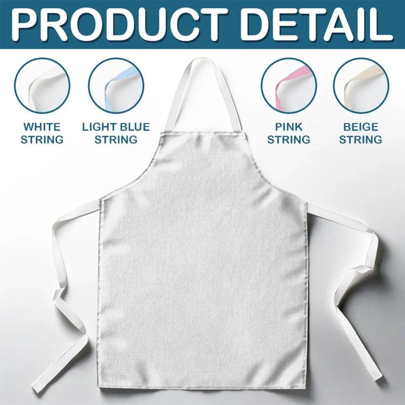 Custom Photo Hot Grill, Cool Dad - Family Personalized Custom Apron - Father's Day, Gift For Dad, Grandpa, Grillers
